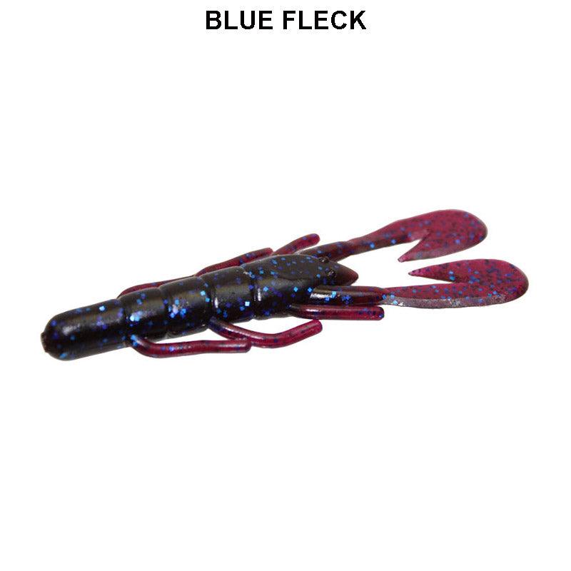 Zoom UltraVibe Speed Craw 3.5" 12pk Blue Fleck 292 **