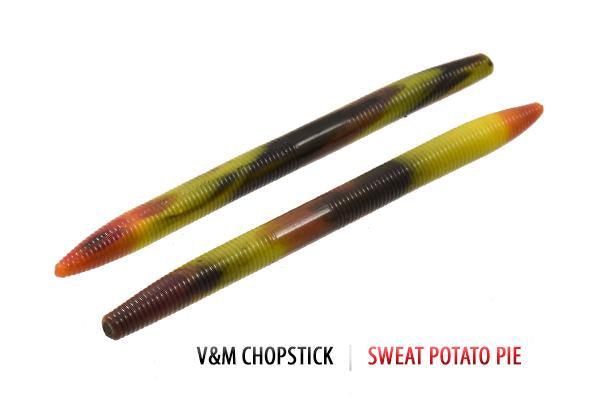 V&M Chopstick Worm 10pk Sweet Potato Pie ** (D)