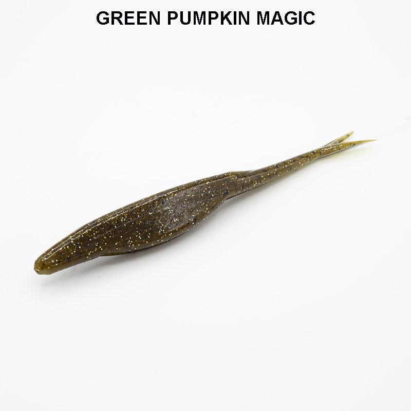 Zoom Magnum Super Fluke Green Pumpkin Magic