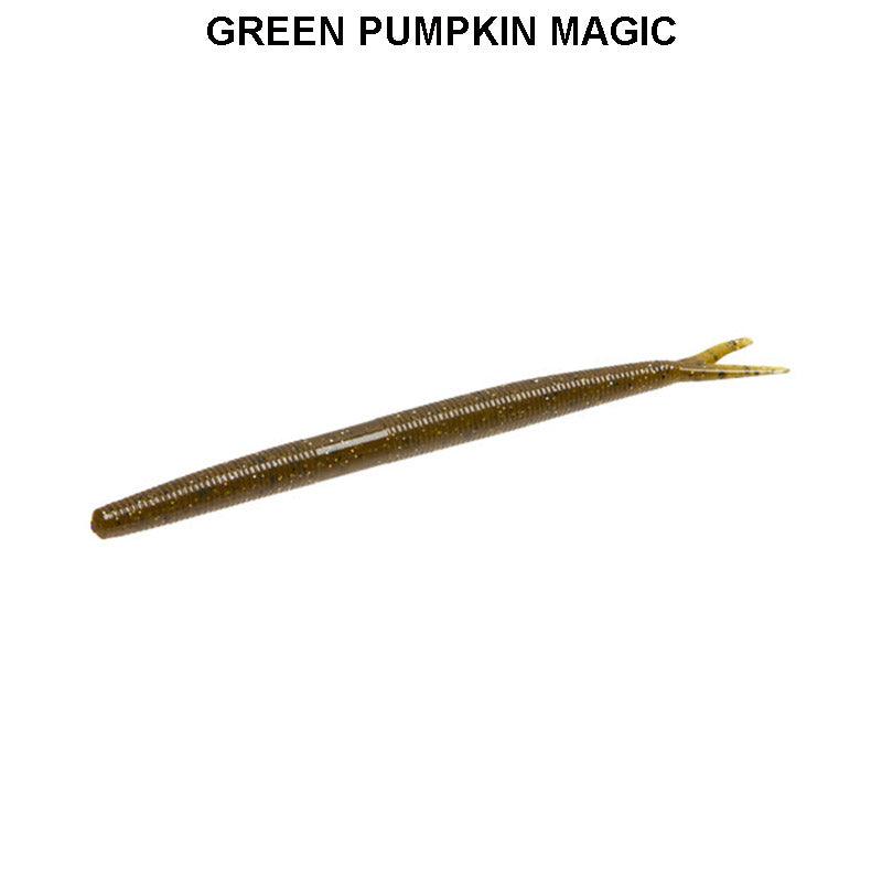 Zoom Fluke Stick 10pk Green Pumpkin Magic