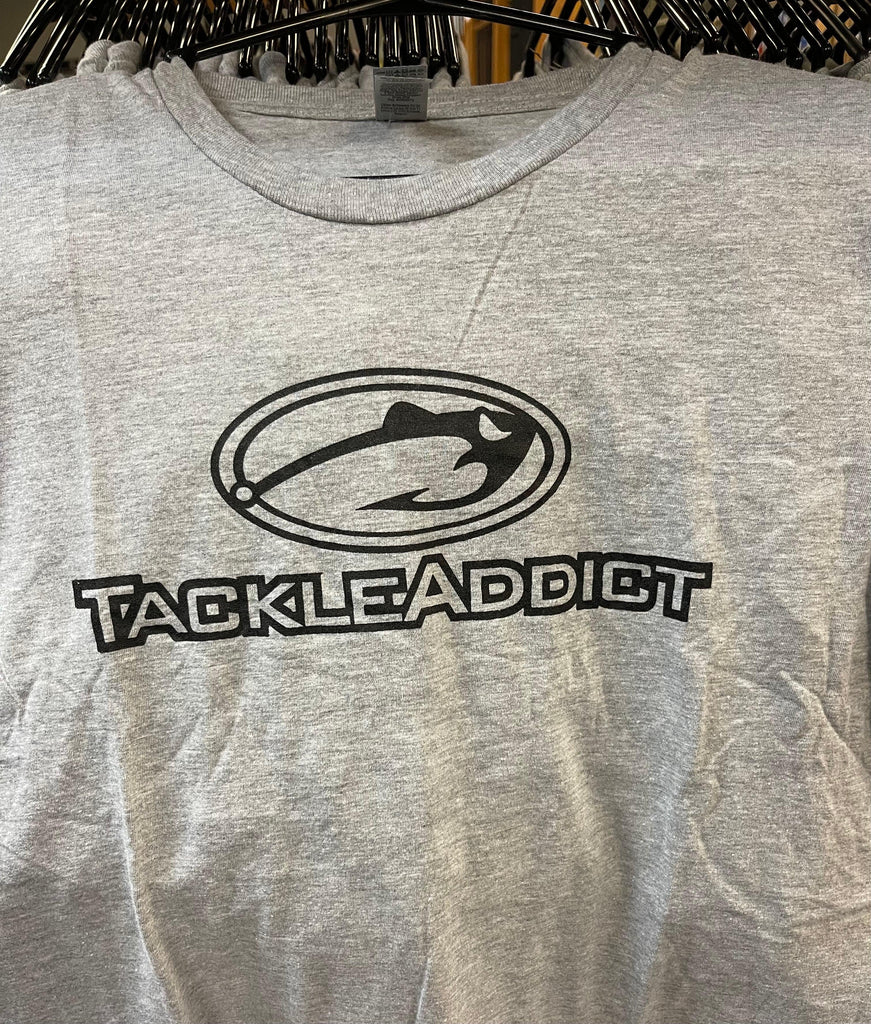 Tackle Addict Short sleeve T-Shirt Gray