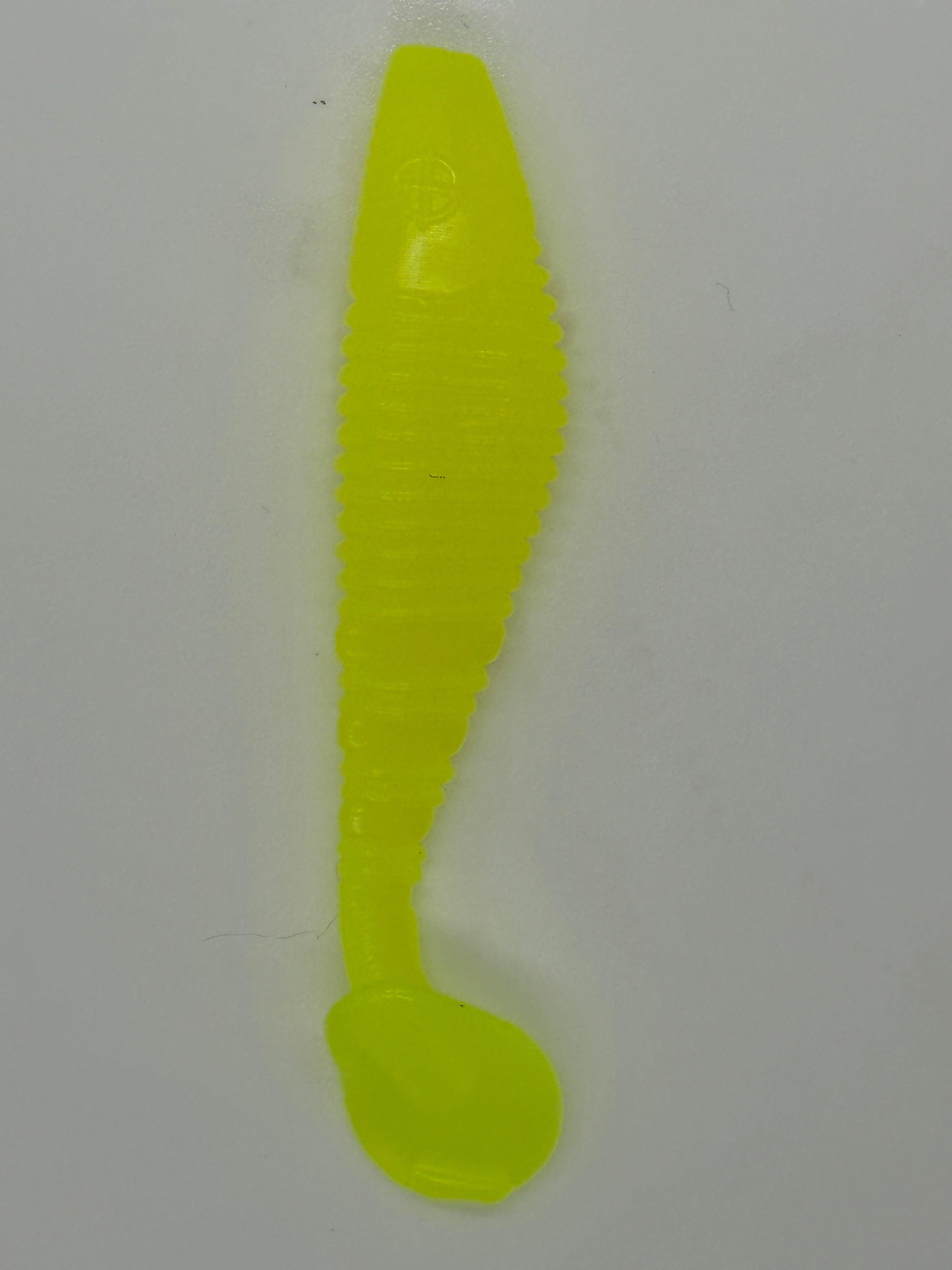Cross Bait Wack'm Boot Tail Chartreuse