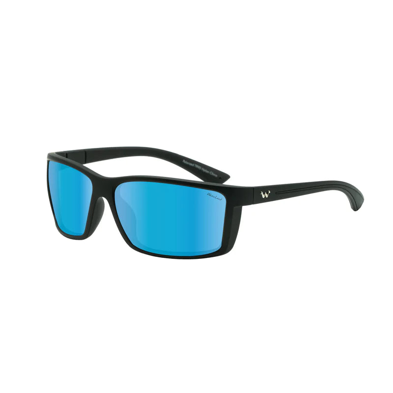 Waterland Fishing Sunglasses Laydown Black