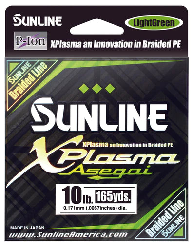 Sunline Xplasma Asegai Braided Line 60lb Dark Green 165