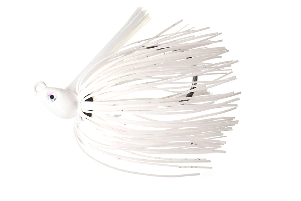 Dirty Jigs No-Jack Swim Jig White