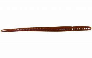 Roboworm Straight Tail 7" Oxblood Red Flake
