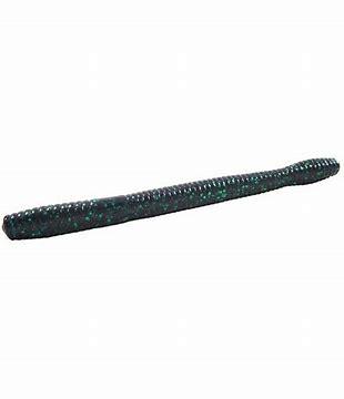 Zoom Mag Finesse Worm 10pk Blue Fleck (D)**