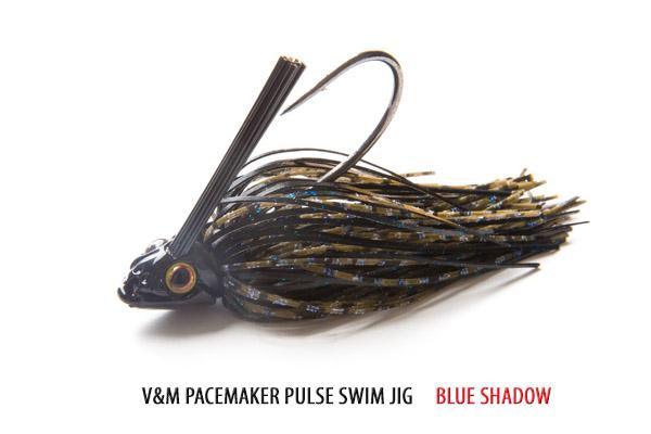 V&M Pacemaker Pulse Swim Jig Blue Shadow