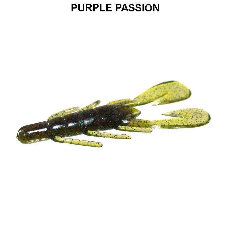 Zoom UltraVibe Speed Craw 3.5" 12pk Purple Passion