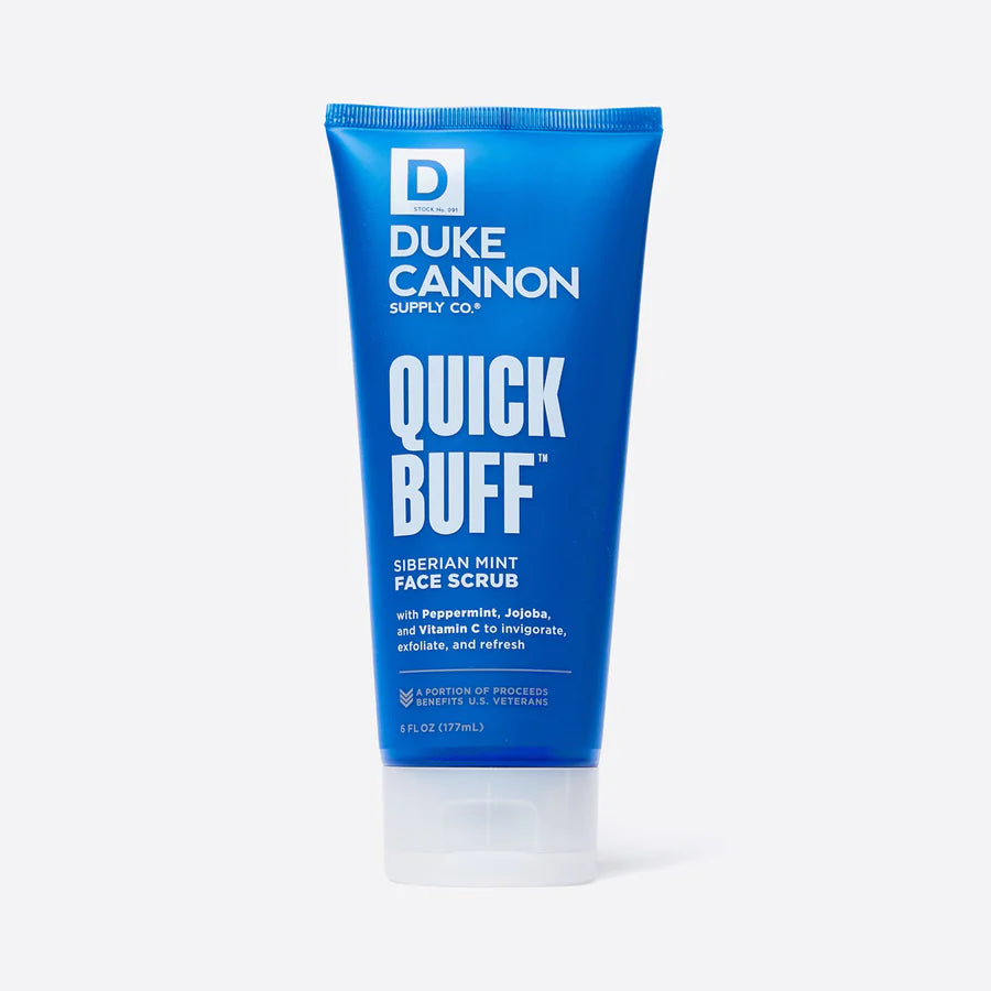 Duke Cannon QUICK BUFF SIBERIAN MINT FACE SCRUB