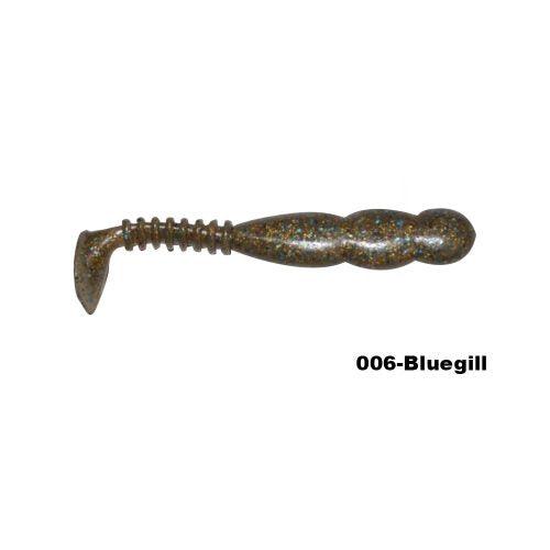 Reins 4″ Fat Rockvibe Shad Bluegill