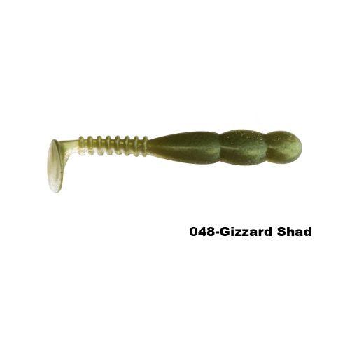 Reins 4″ Fat Rockvibe Shad Gizzard Shad