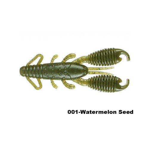 Reins 3″ Ring Craw 6pk Watermelon Seed
