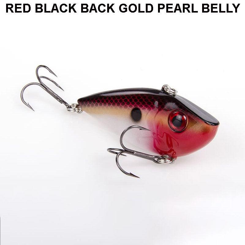 Strike King Red Eye Shad 1/2oz Red Black Back Gold Pearl Belly
