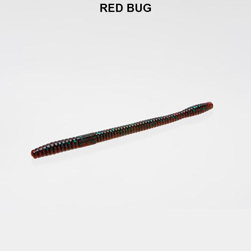 Zoom Magnum Trick Worm 8pk Red Bug 021 **