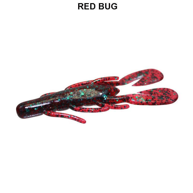 Zoom UltraVibe Speed Craw 3.5" 12pk Red Bug 021 **