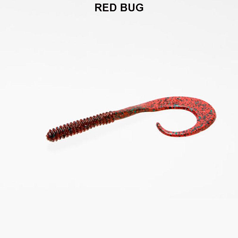 Zoom Big Dead Ringer Worm 8" Redbug