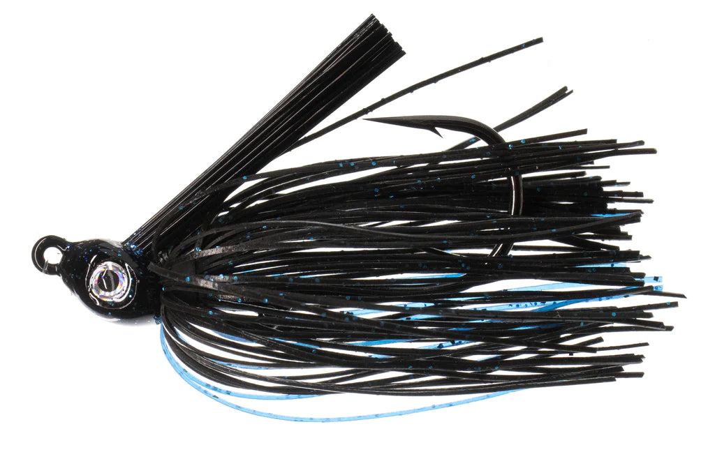 Sledgehammer Swim Jig Black and Blue 1 2oz