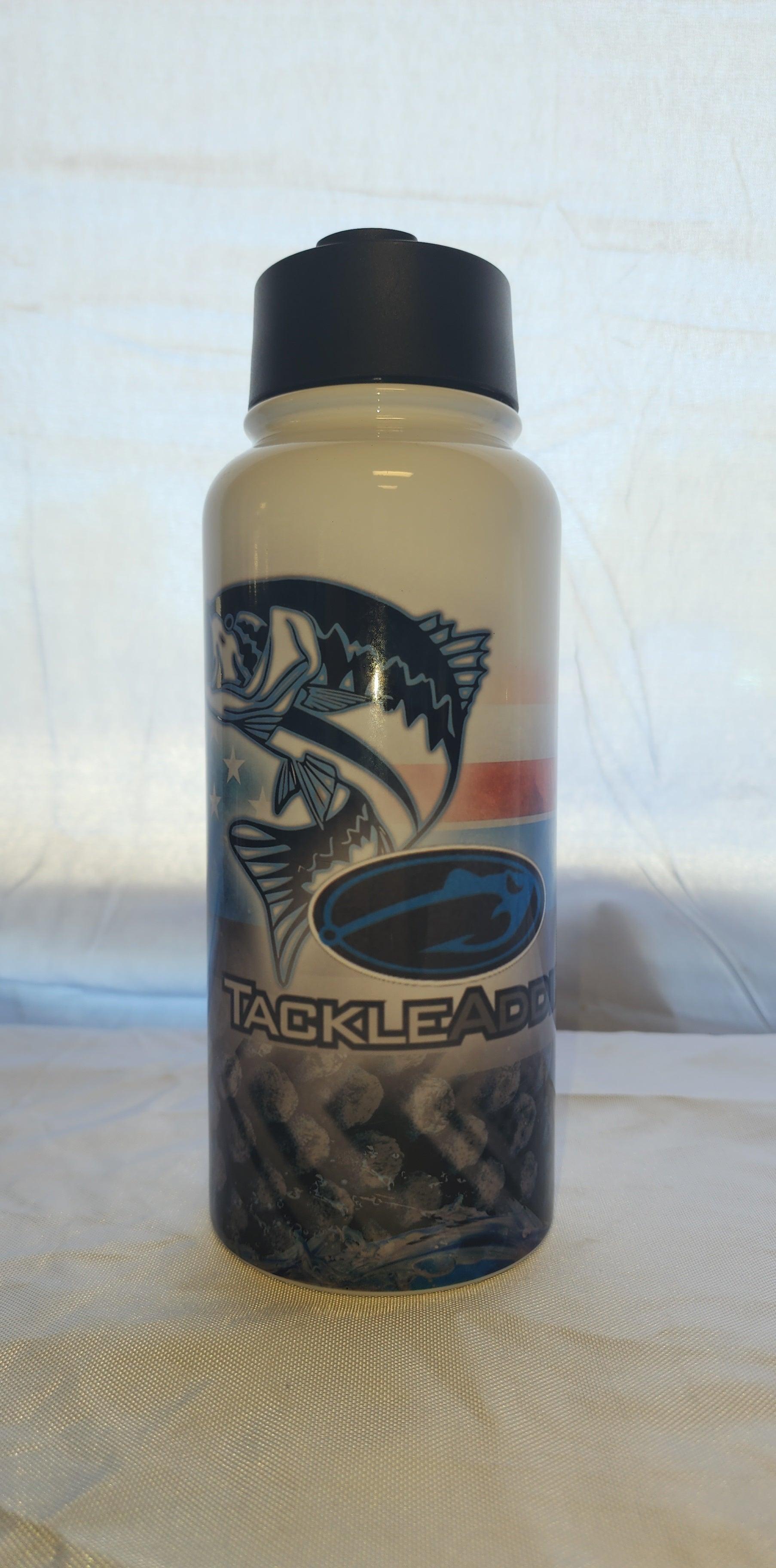 Tackle Addict Hydro Tumbler 32oz Bass Tackle Addict w Flag