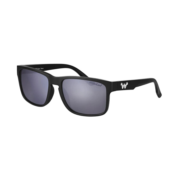 Waterland Fishing Sunglasses Sobro Black - Silver Mirror Poly