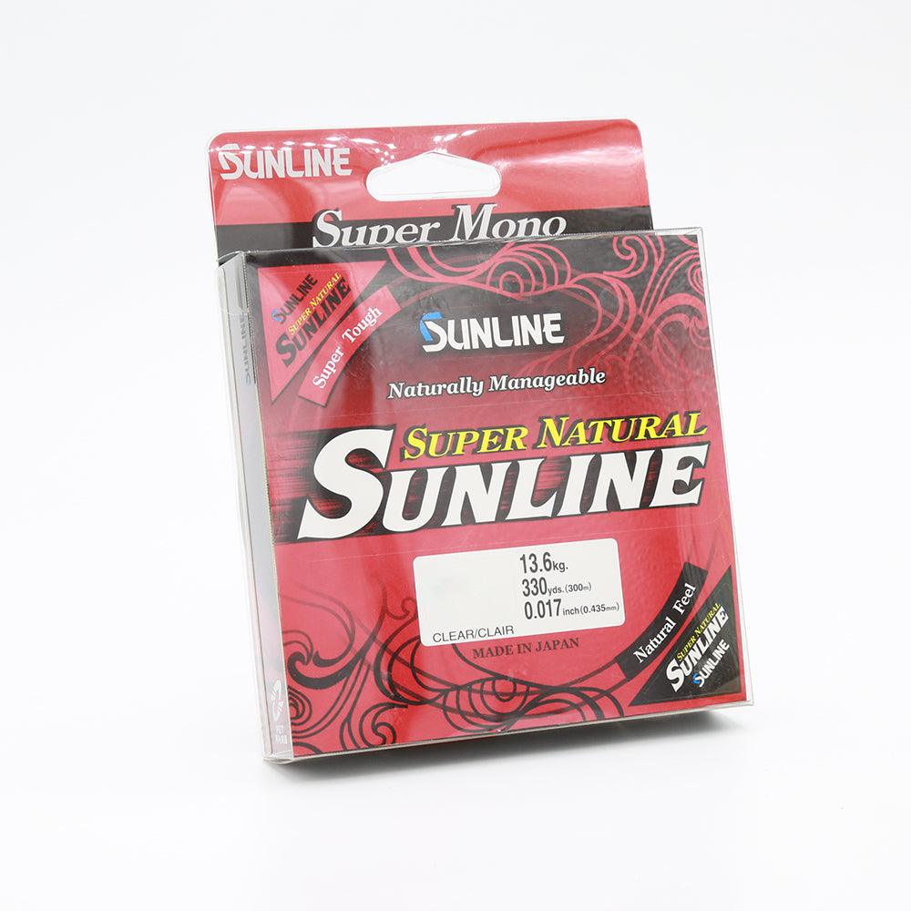 Sunline Super Natural Clear Monofilament 330 Yards 20 Pound