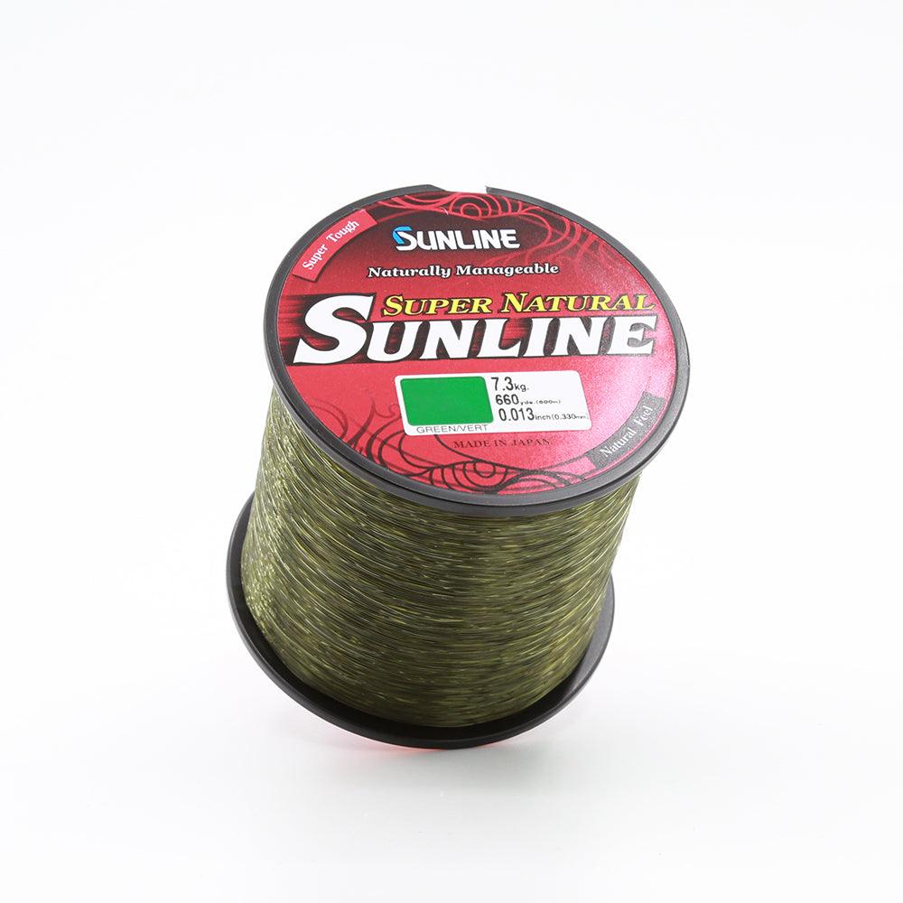 Sunline Super Natural Monofilament Green 660