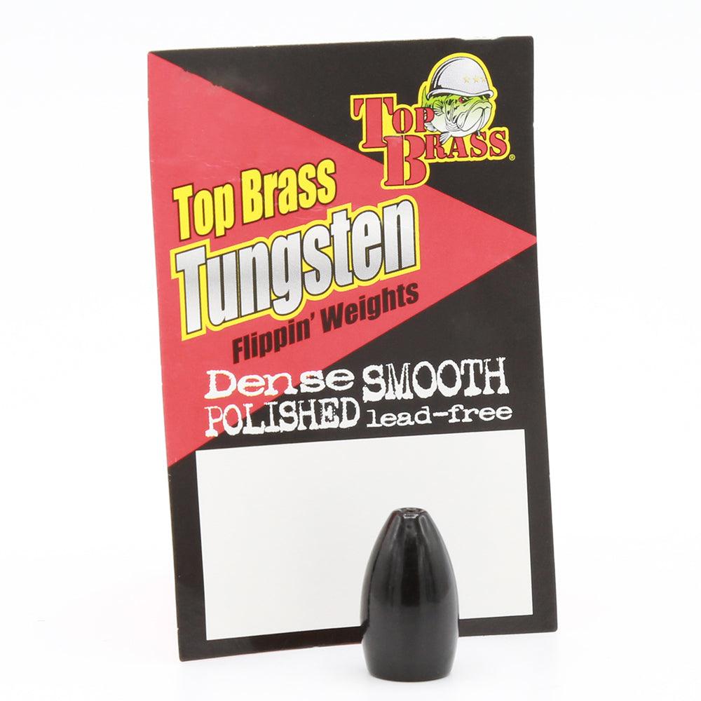 Top Brass Tungsten Flippin Sinker