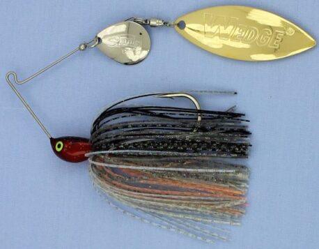 Stanley Code Red Vibra-Wedge Spinner Bait Gizzard Shad 1 2oz Colorado Willow