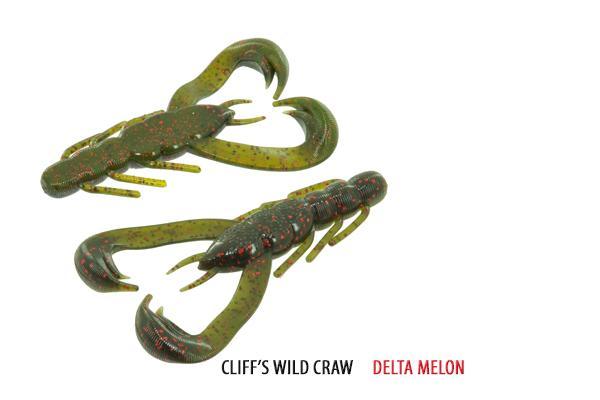 V&M Wild Craw Jr. Delta Melon**