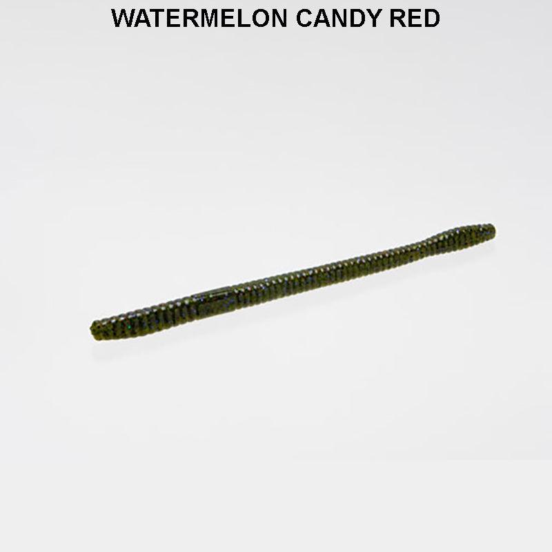 Zoom Magnum Trick Worm 8pk Watermelon Candy Red 281 **