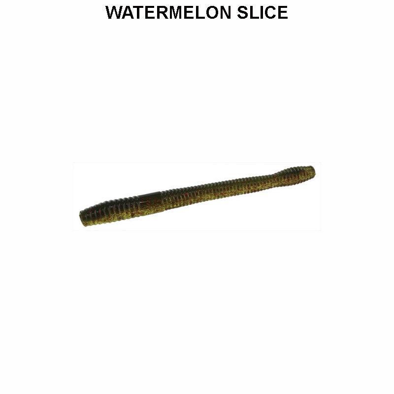 Zoom Mag Finesse Worm 10pk Watermelon Slice