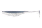 Damiki Armor Shad Paddle Tail Swimbaits 3" PB Silver 2