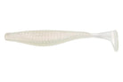 Damiki Armor Shad Paddle Tail Swimbait 4" Pearl White