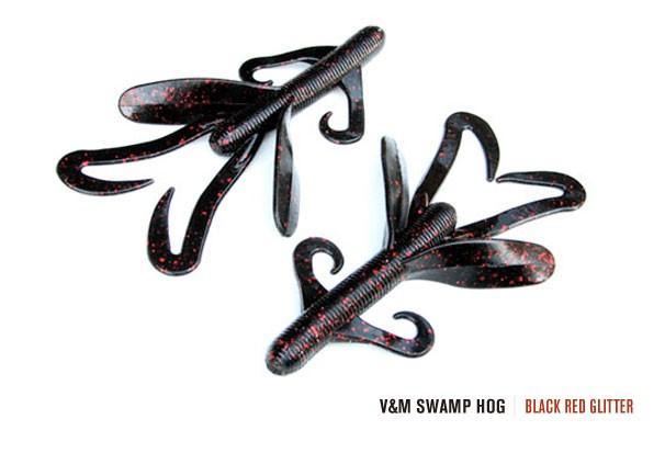 V&M Baby Swamp Hog Black Red Glitter **