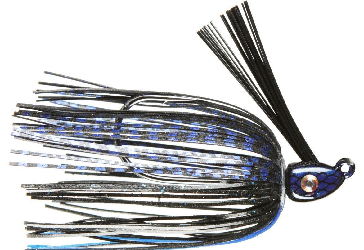 Strike King Hack Attack Heavy Cover Swim Jig Black Blue