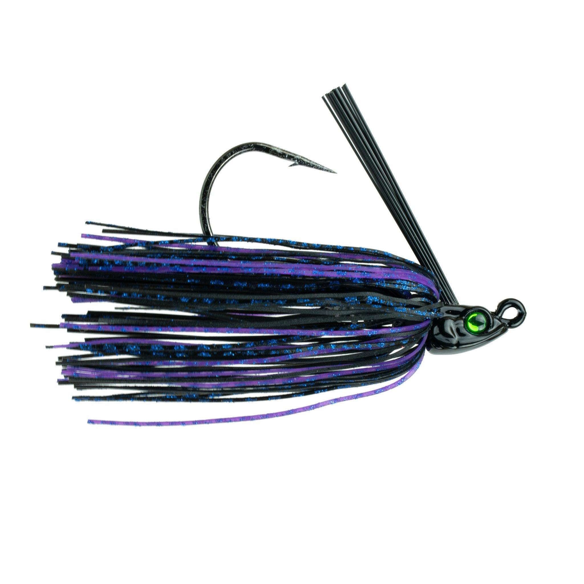 6th Sense Divine Swim Jig BlackLight 1 4oz