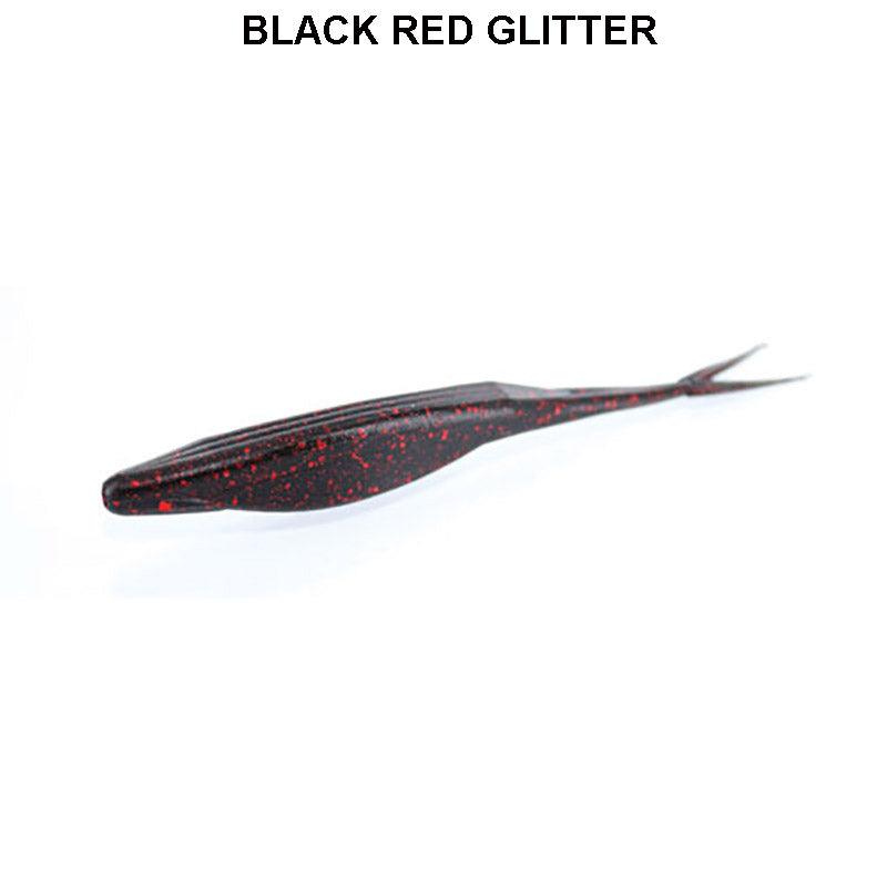 Zoom Super Fluke Black Red Glitter (D)