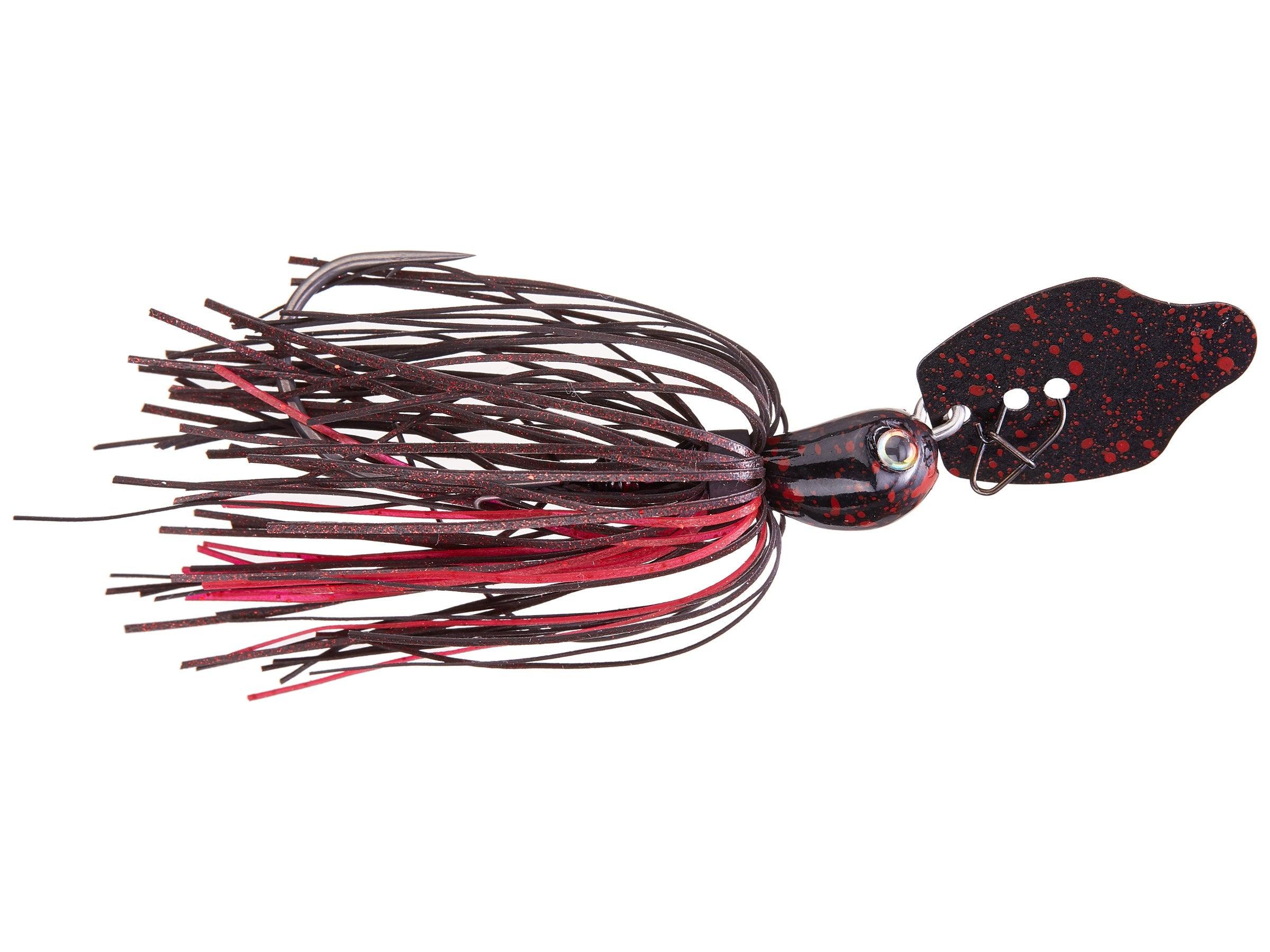 Strike King Thunder Cricket Vibrating Jig Black Widow 5 8oz