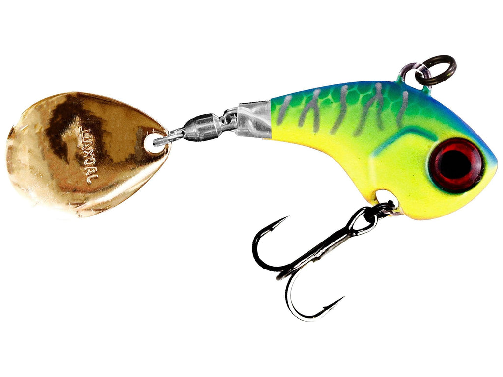 Jackall Deracoup Tail Spinner Blueback Chartreuse