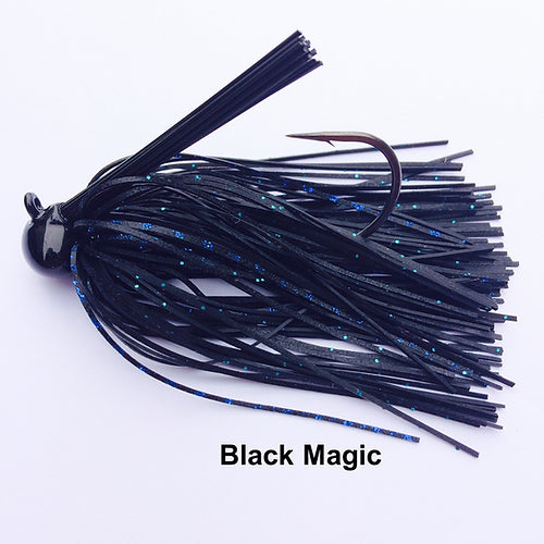 Queen Tackle Tungsten Football Jig Black Magic