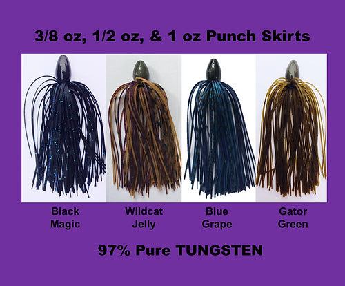 Queen Tackle Tungsten Punch Skirt