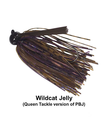 Queen Tackle Tungsten Football Jig Cat Jelly