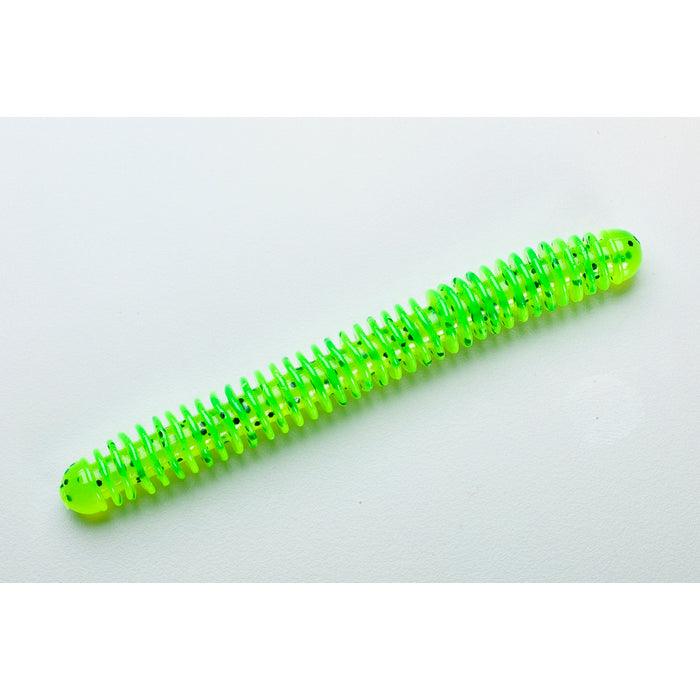 Lake Fork Trophy Lures 4" Ring Fry Chartreuse Pepper **