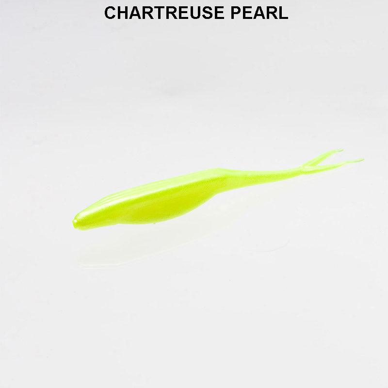 Zoom Super Fluke Chartreuse Pearl