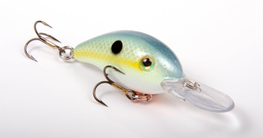 Strike King Series 3 Chartreuse Sexy Shad