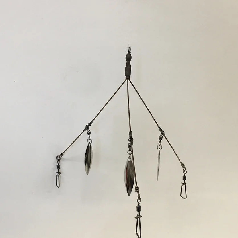 Diamond Bladed A-Rig 4.5 3-Arm Finesse Rig