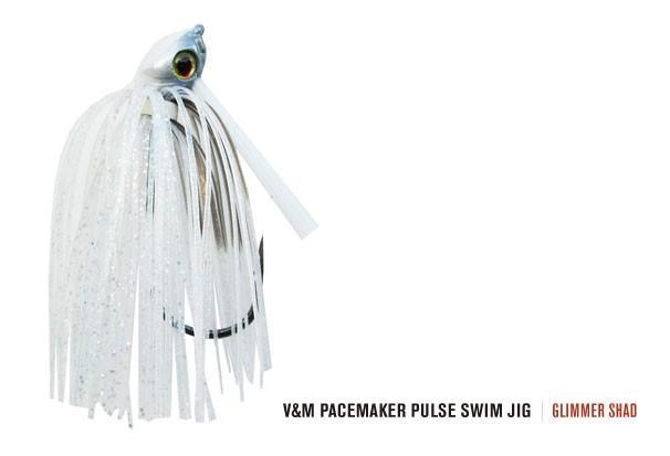 V&M Pacemaker Pulse Swim Jig Glimmer Shad