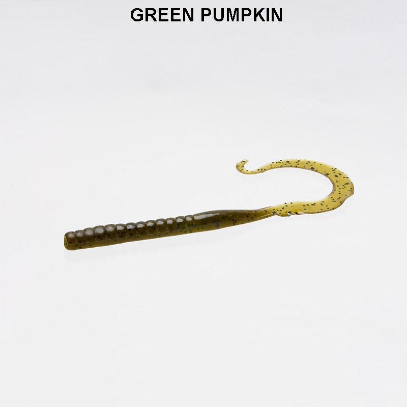 Zoom Mag II Worms 20pk Green Pumpkin**