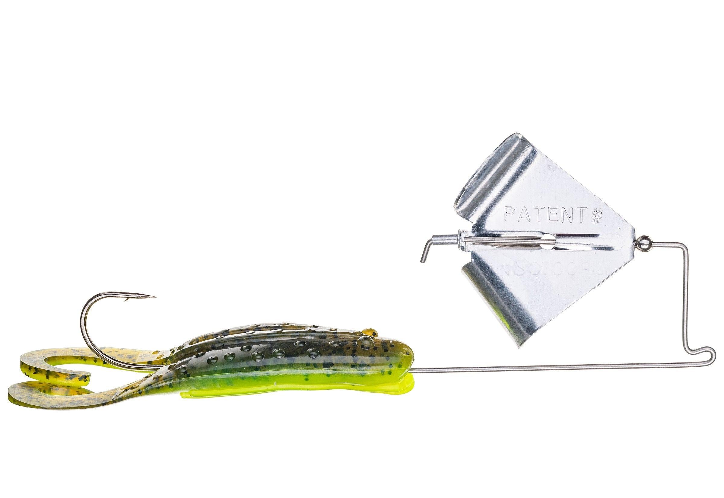 Strike King KVD Toad Buzz Green Pumpkin Chart Belly