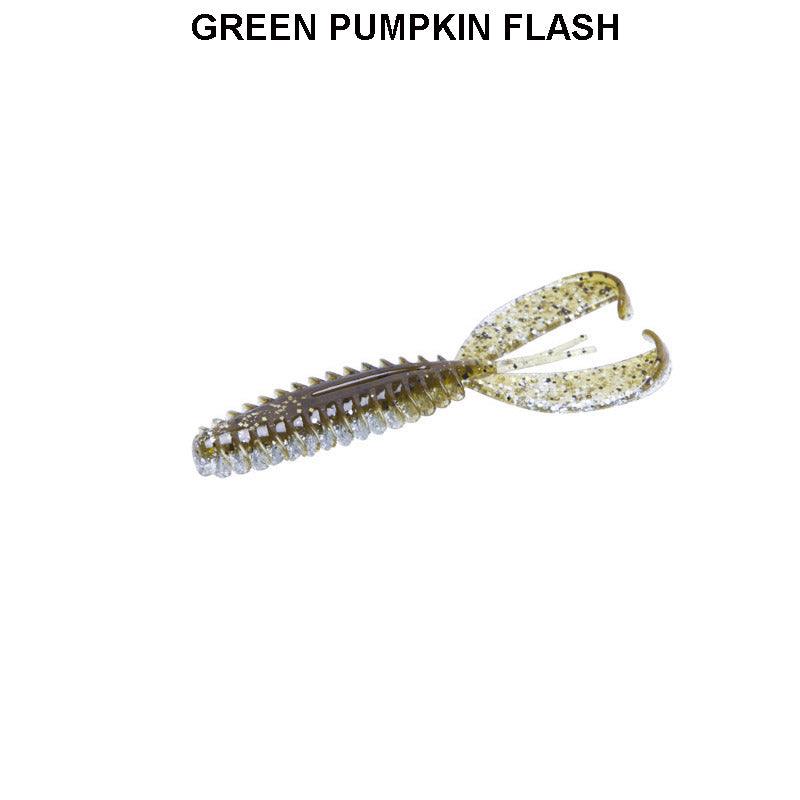 Zoom Z Craw Green Pumpkin Flash